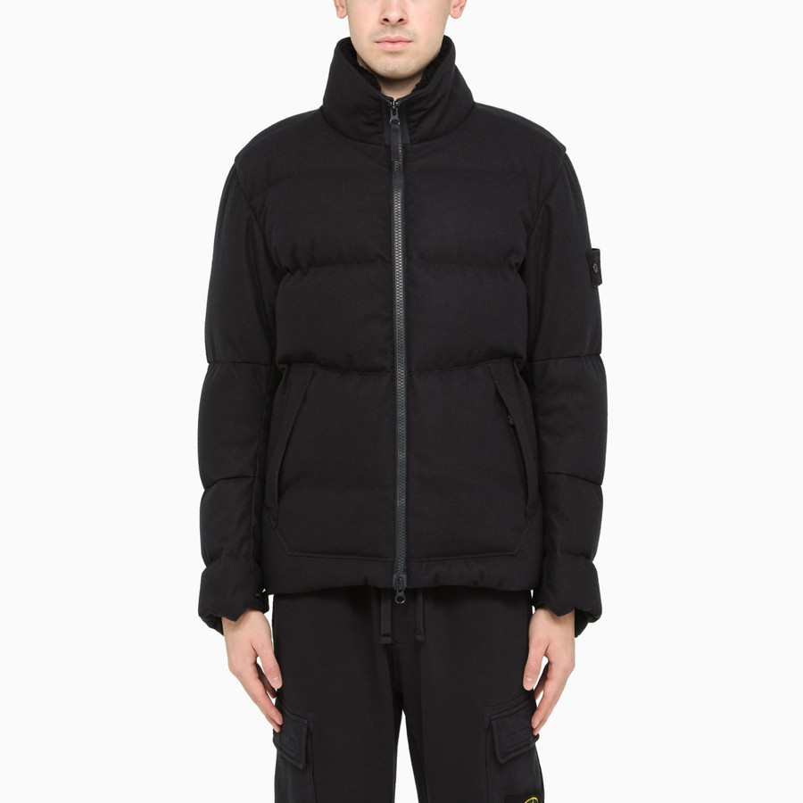 stone island navy jacket