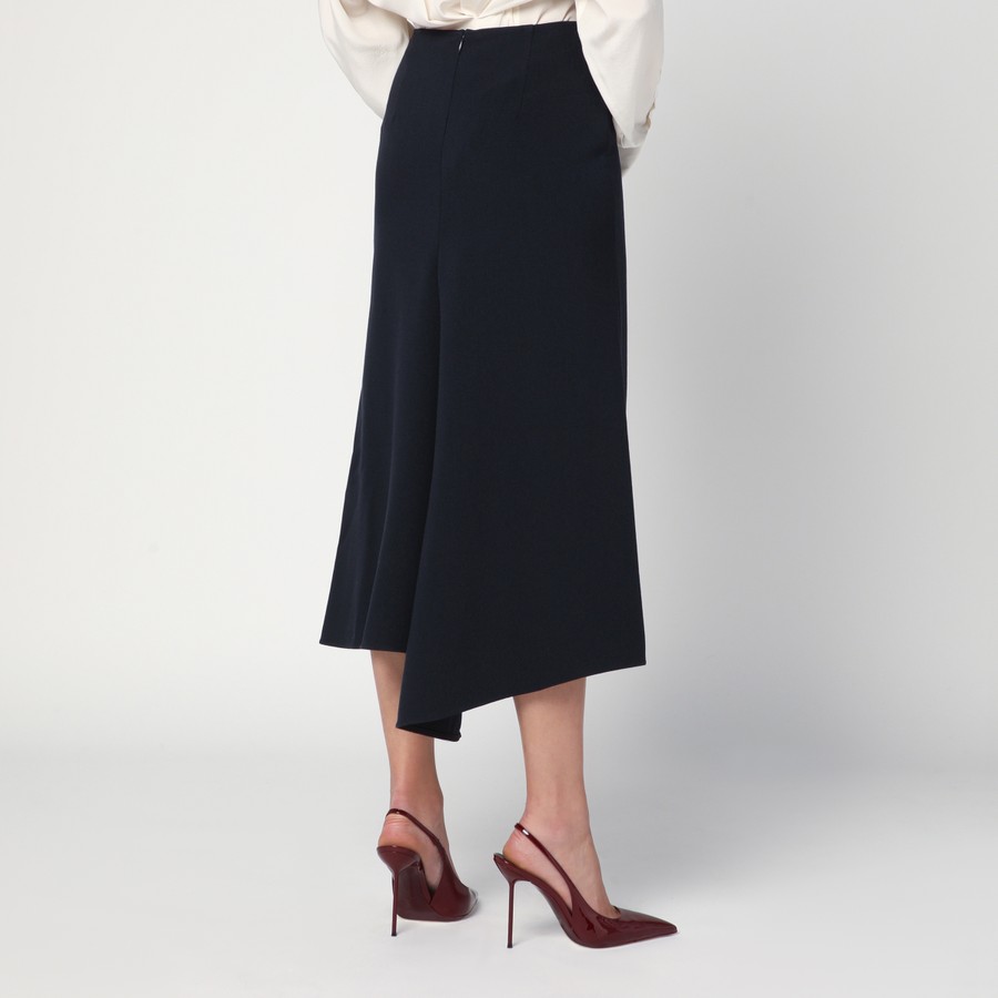 スカート Victoria Beckham Navy blue skirt in wool blend Victoria Beckham Navy blue skirt in wool blend | TheDoubleF