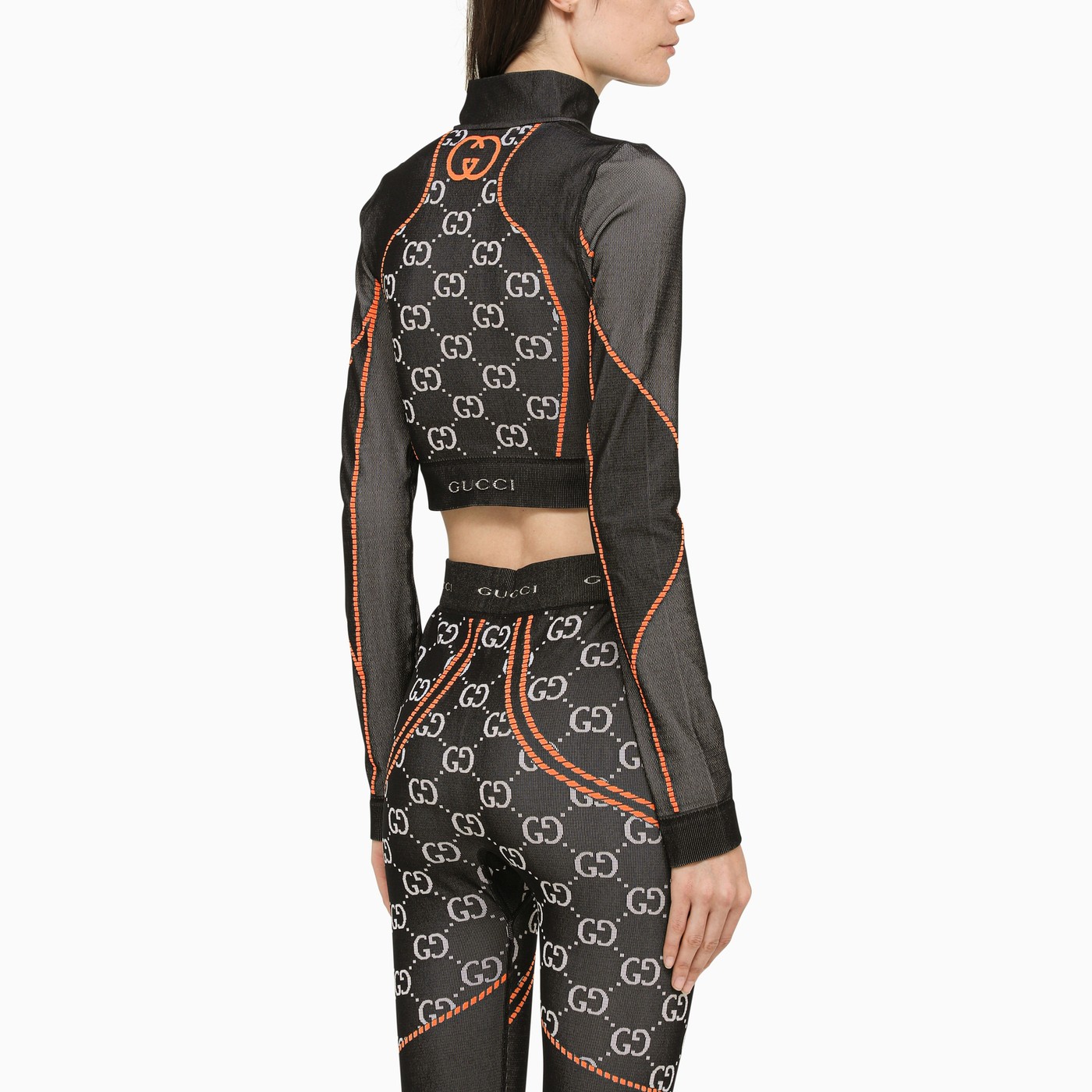 GUCCI GG jacquard jersey top TheDoubleF