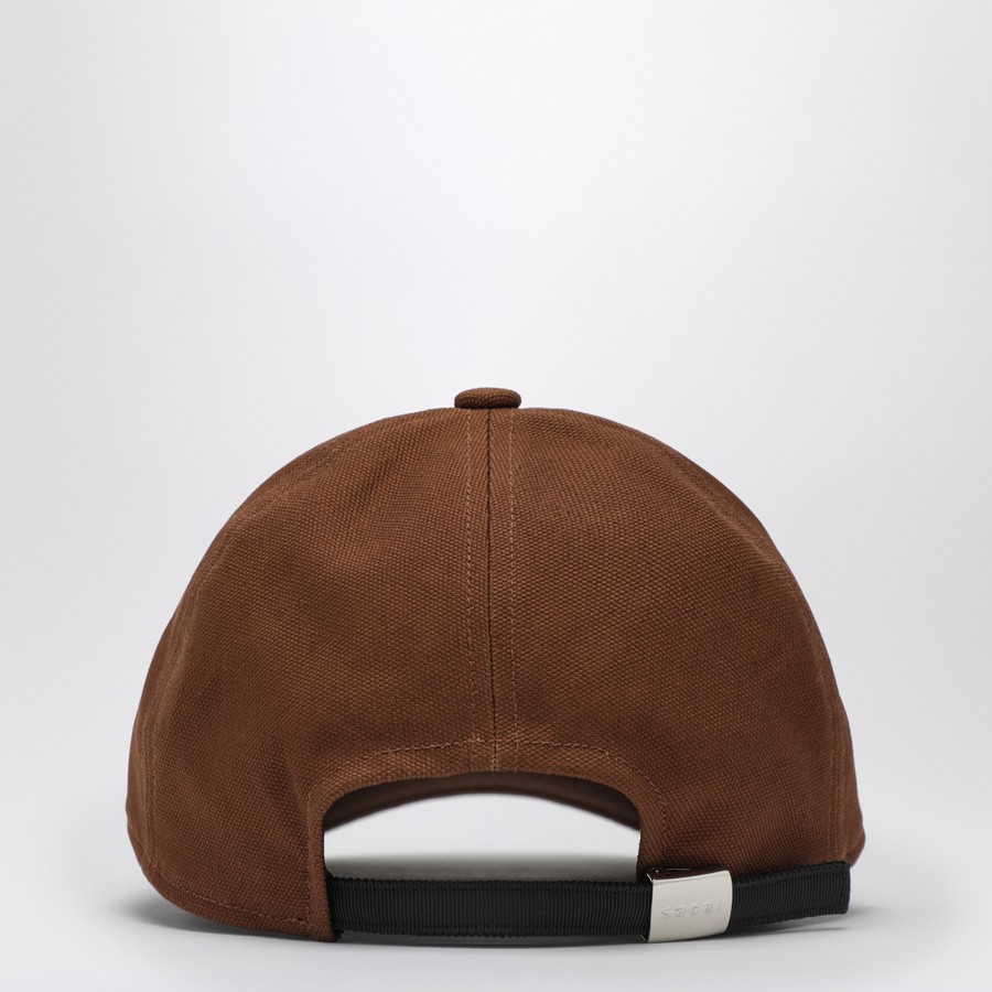 Sacai x Carhartt WIP Beige baseball cap with logo patch | TheDoubleF