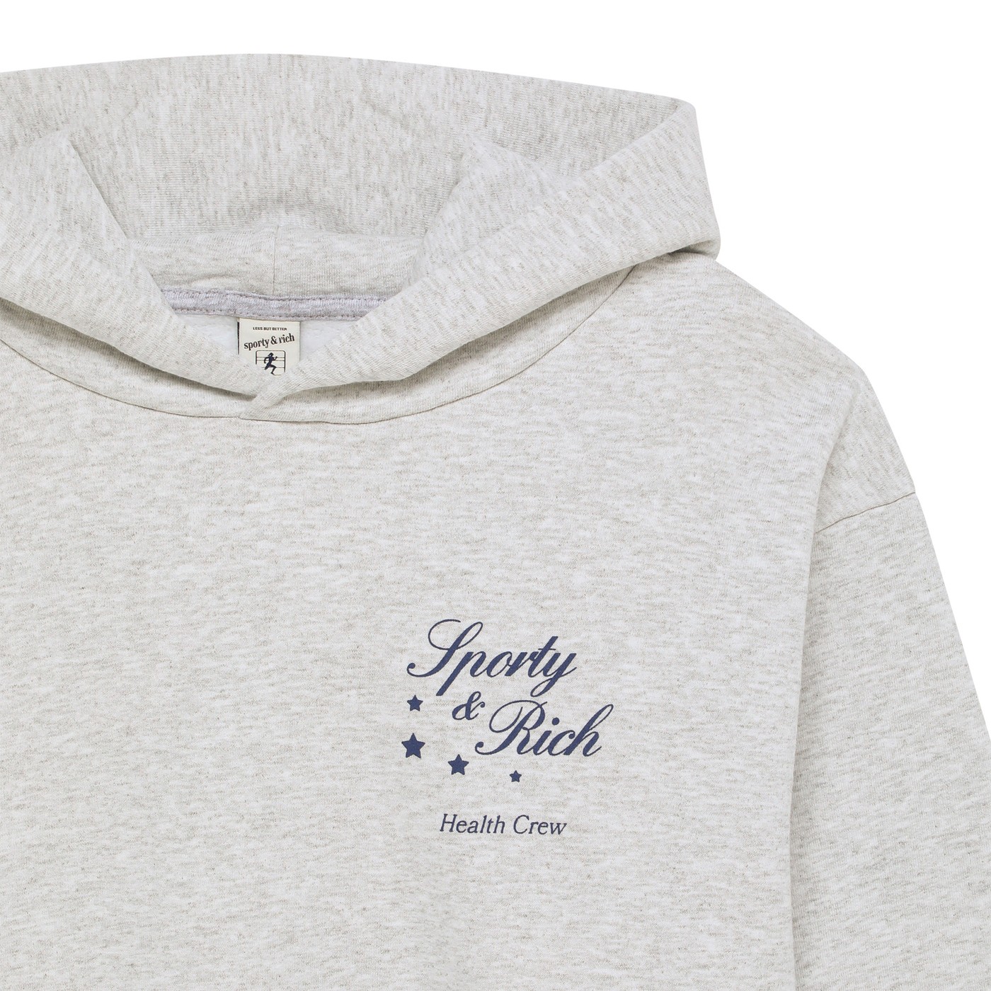 Sporty & Rich Stars Health Crew grey hoodie TheDoubleF