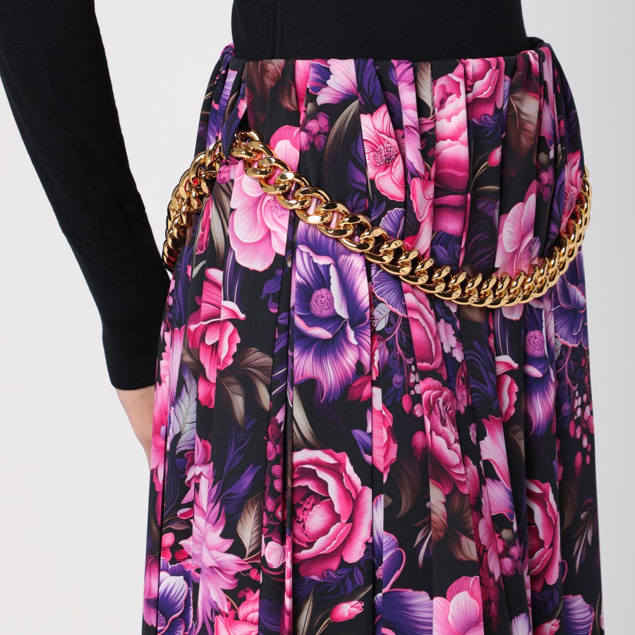 【関税&送料込】Balenciaga Long Pleated Floral Skirt 22972282_53091356_600.jpg