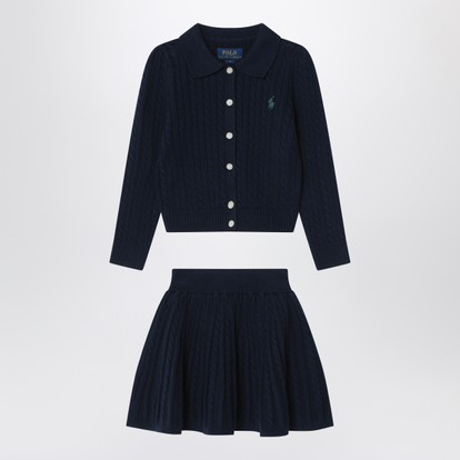 Polo Ralph Lauren Two-piece navy blue cotton suit | TheDoubleF