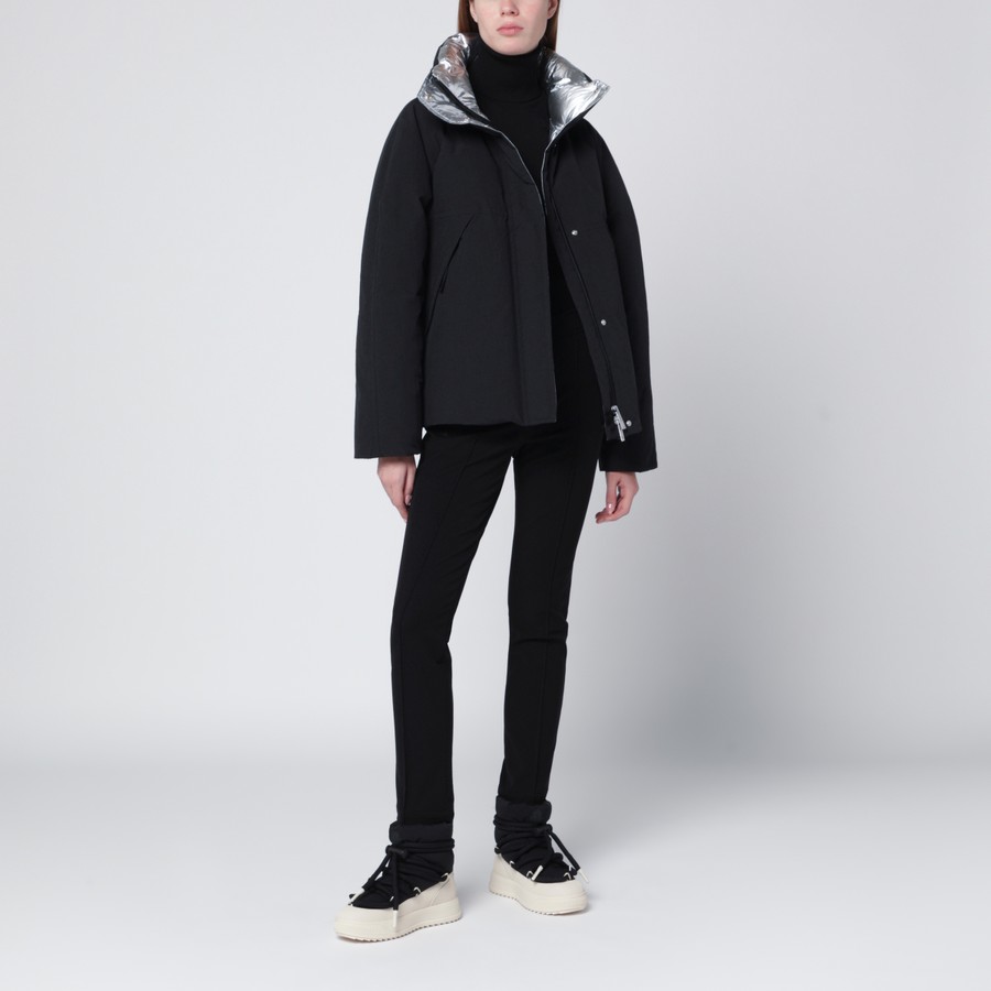 ジャケット・アウター HERNO LAMINAR JKT HERNO Black Laminar jacket in Crinkle Metallic | TheDoubleF