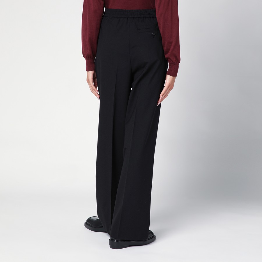 ボトムスその他 DEPARTMENT 5 Black wool-blend trousers DEPARTMENT 5 Black wool-blend trousers | TheDoubleF