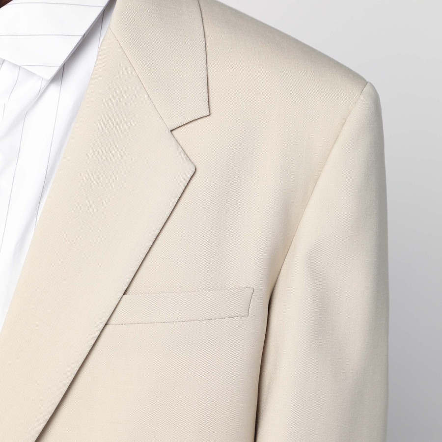 ジャケットその他 Saint Laurent Light Beige Single-Breasted Wool Jacket jacket in light wool | Saint Laurent | YSL EN