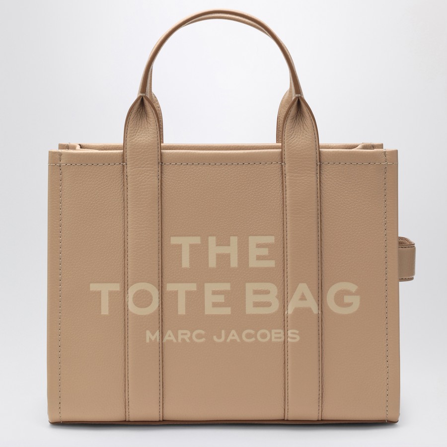 トートバッグ Marc Jacobs The Medium Tote - Cotton - Camel The Marc Jacobs Medium Tote Bag Jacquard Camel - Eve dot Deals