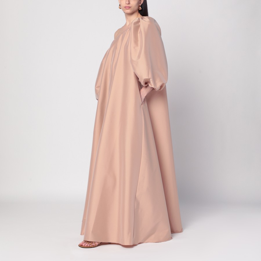 BERNADETTE Loose-fit Nathalie dress in nude | TheDoubleF