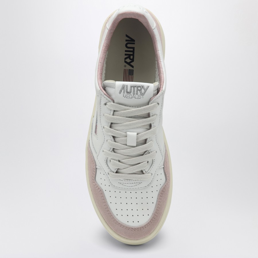 スニーカー AUTRY Women Sneakers AULWGS36 White AUTRY Medalist sneakers in white/powder leather and suede