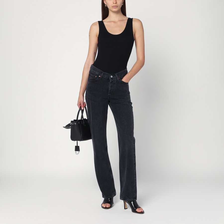 ボトムスその他 AGOLDE Black V-Waist Kelly jeans in recycled denim AGOLDE Black V-Waist Kelly jeans in recycled denim | TheDoubleF