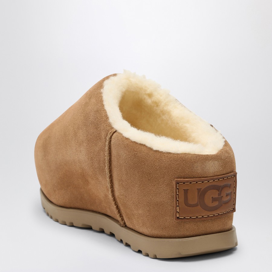 靴 25cm UGG W PUMPED SLIDE CHESTNUT 24aw UGG Pumped Slide Moccasin Chestnut Shoes Slippers Women's
