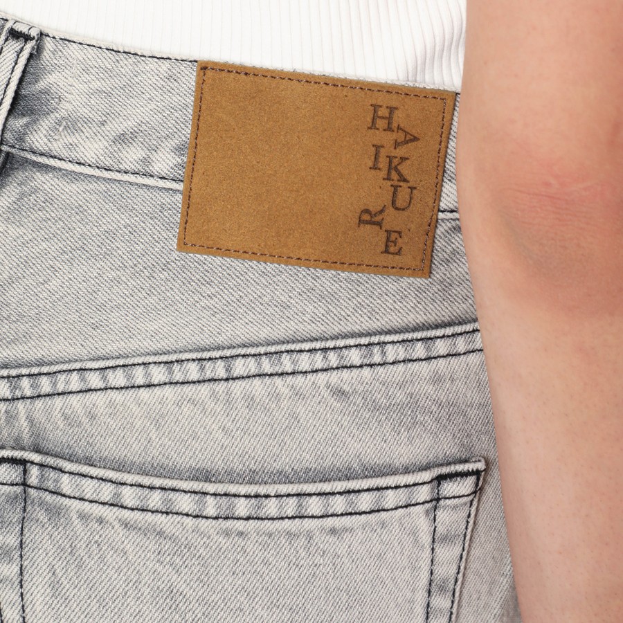 ボトムスその他 HAIKURE Wide pearl grey washed effect jeans HAIKURE Wide pearl grey washed effect jeans | TheDoubleF