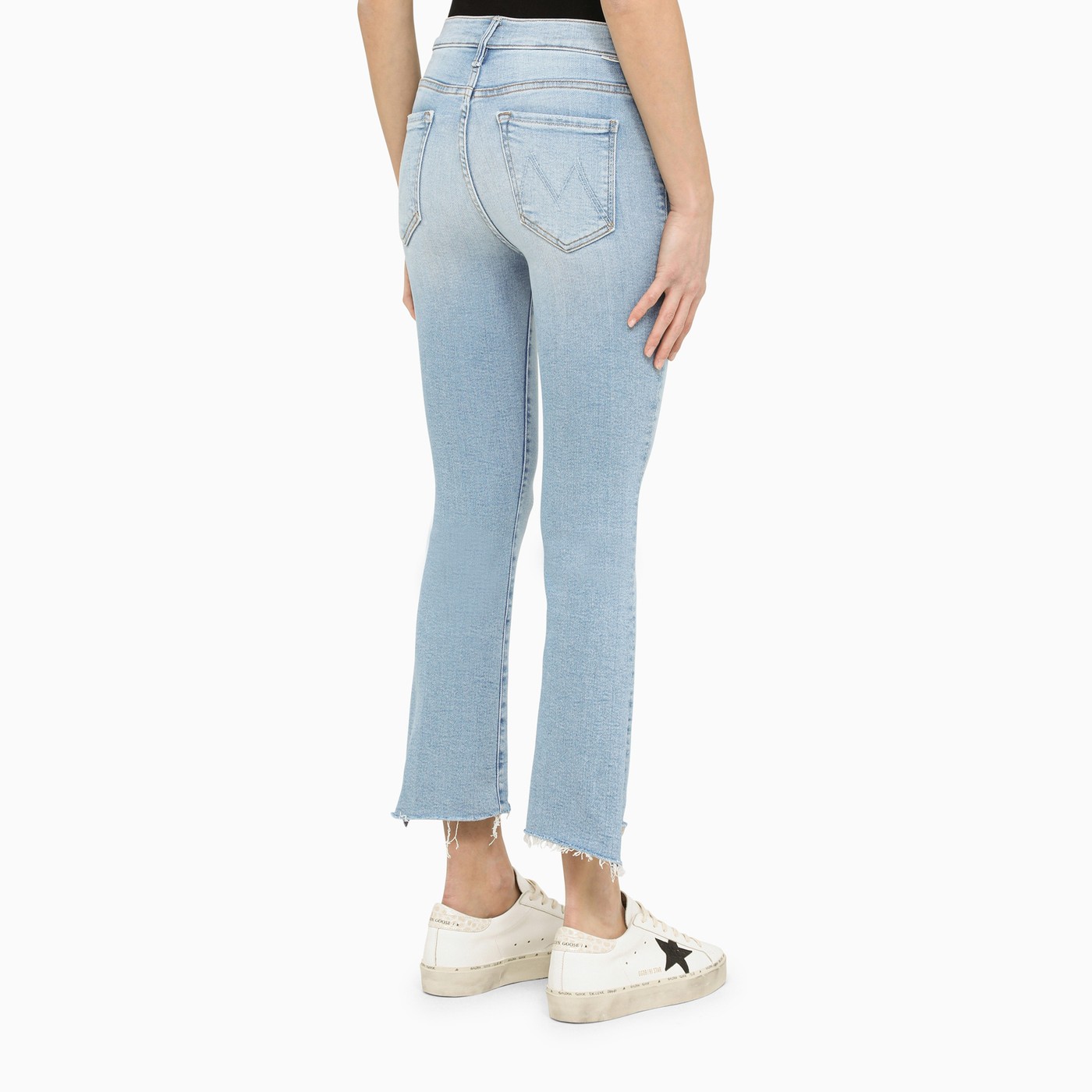 Mother Light blue cropped jeans TheDoubleF
