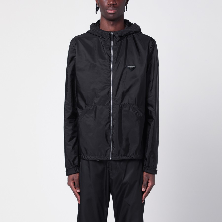 PRADA｜JACKETS (SGC220 1WQ9 F0002) Black Re-nylon Jacket | PRADA