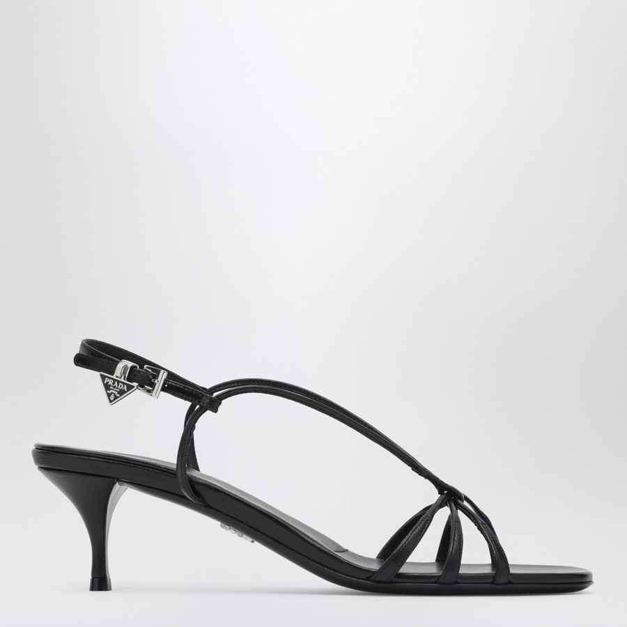 シューズ・サンダルその他 PRADA Women Sandals 1XX713F005ZHP F0002 NERO Black Black Leather sandals | PRADA