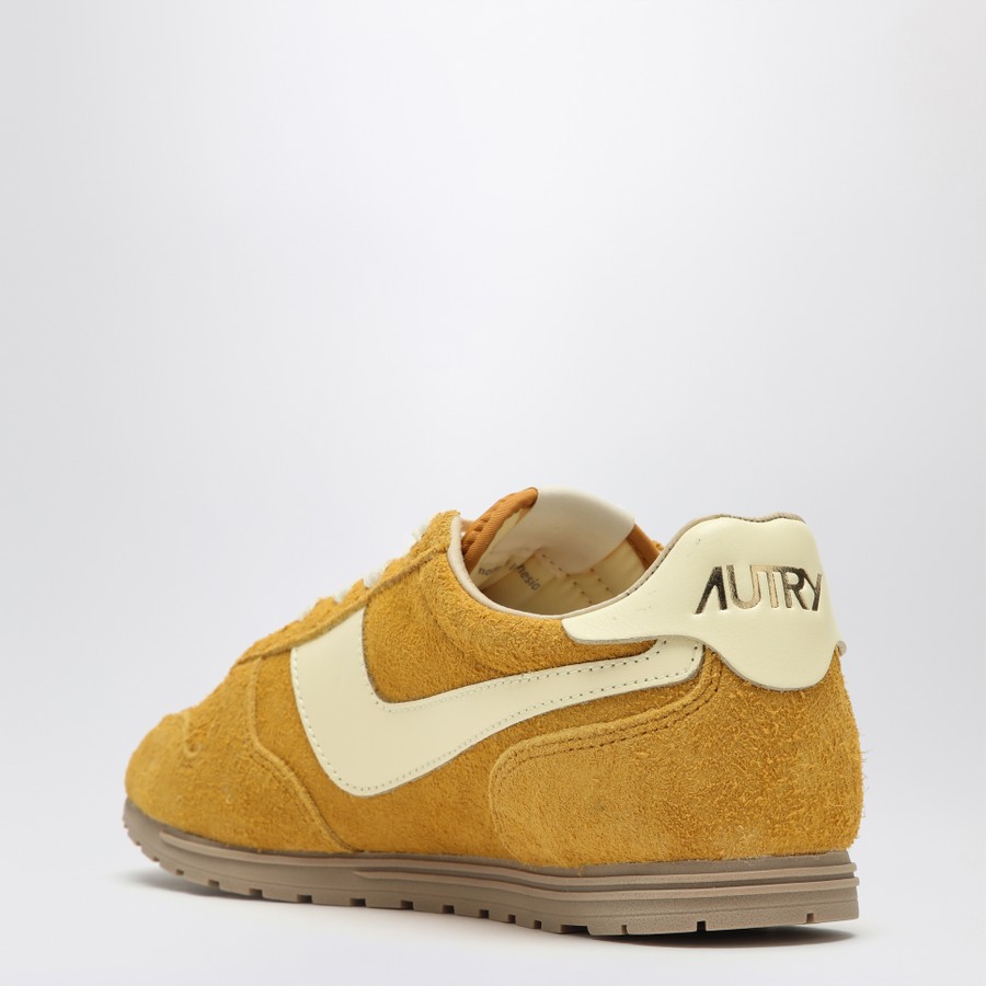 スニーカー AUTRY Women Sneakers WSLWUB03 Yellow AUTRY Mineral Yellow Windspin Sneaker | TheDoubleF