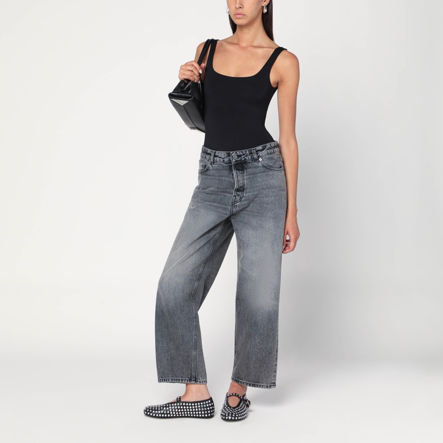 ボトムスその他 HAIKURE Grey washed effect Korea jeans HAIKURE Grey washed effect jeans | TheDoubleF