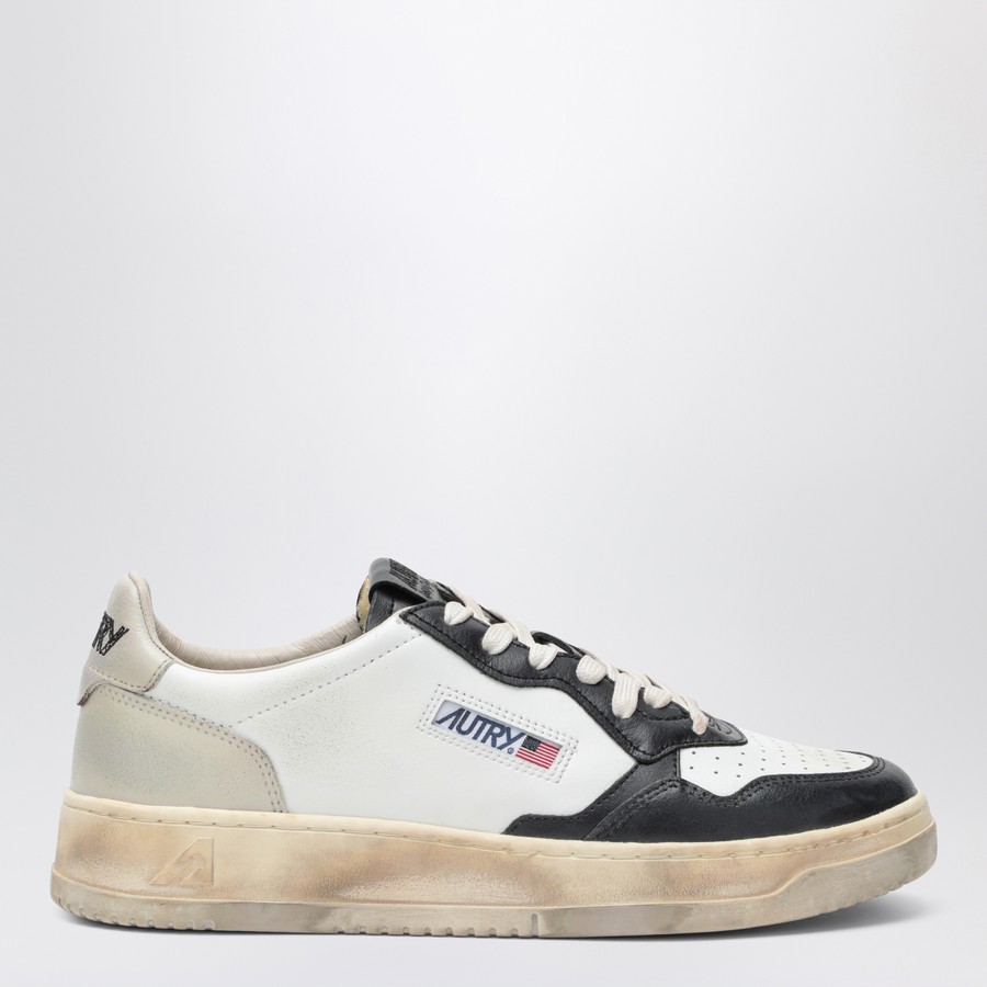 AUTRY Medalist Low Super Vintage sneakers white/black/beige