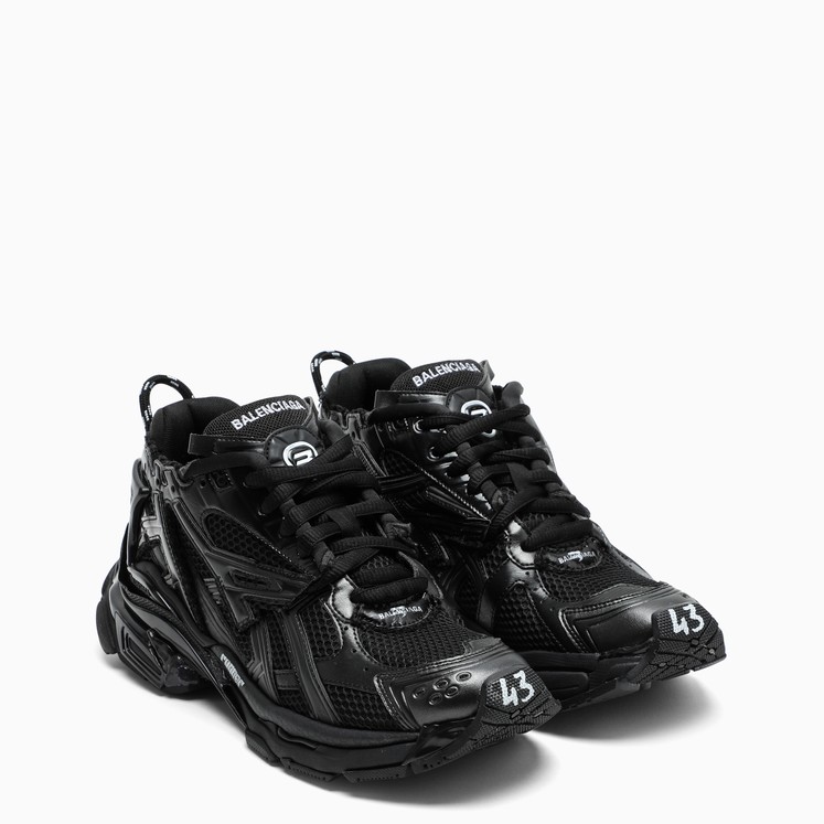 balenciaga black low sneakers