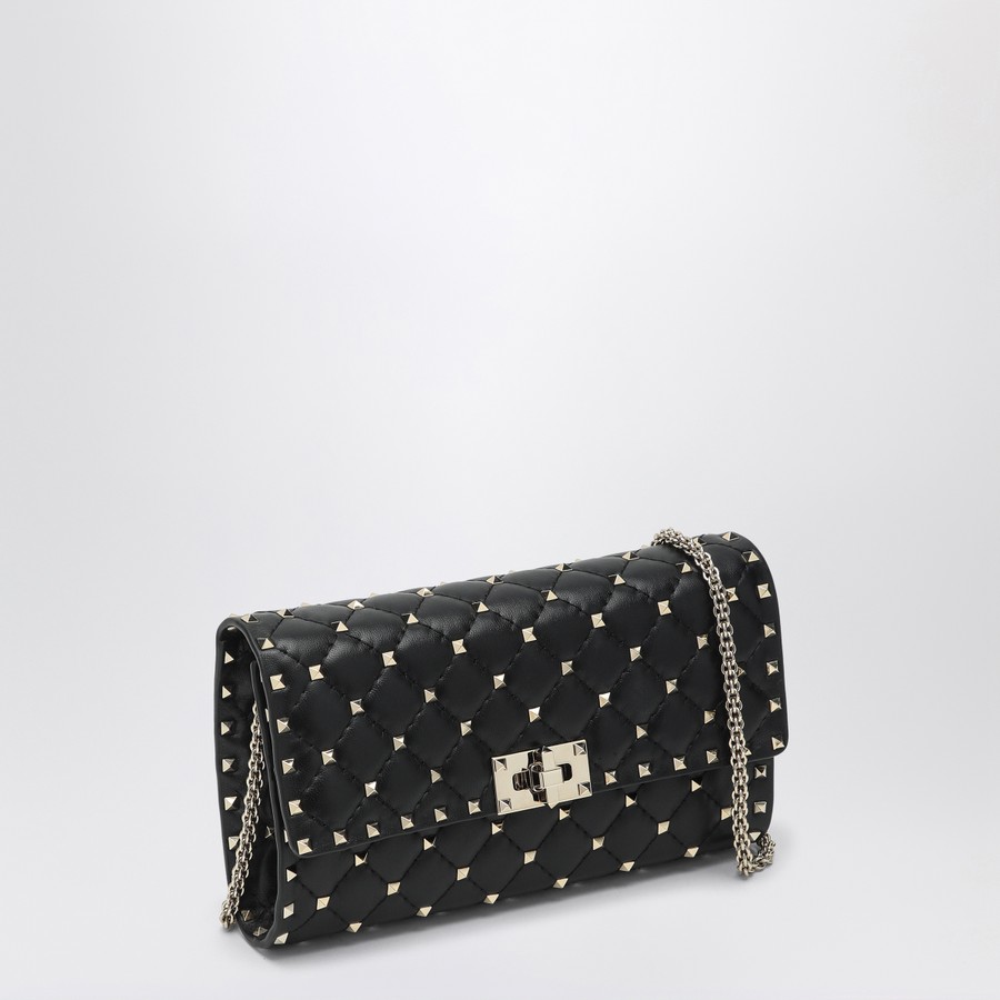 Valentino Garavani Rockstud Spike crossbody bag black