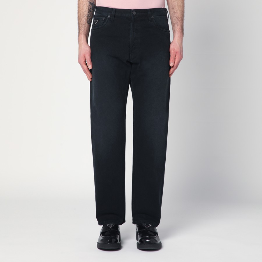デニム・ジーパン Prada Denim Jeans Light Blue Five-pocket denim jeans | PRADA