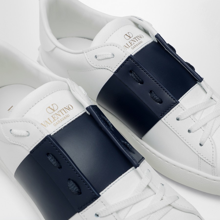 スニーカー VALENTINO GARAVANI Men Sneakers White 1 7Y2S0830BLU A01 Valentino Garavani Open sneaker white/dark blue | TheDoubleF