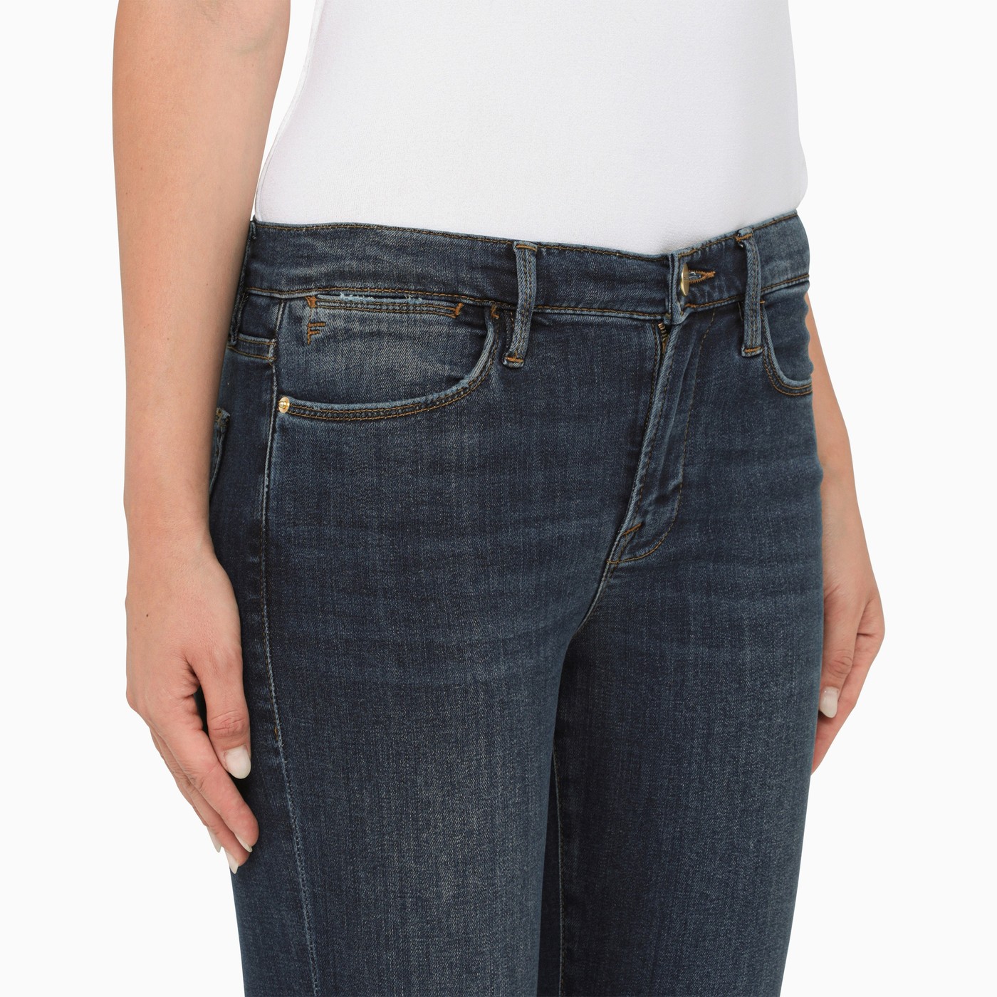 Frame Le High skinny blue jeans TheDoubleF