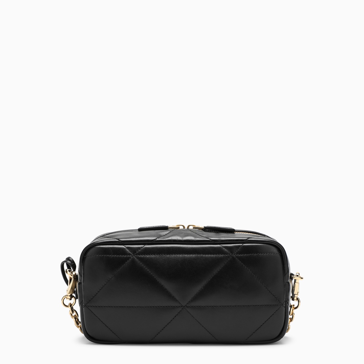 Prada Black quilted leather camera bag TheDoubleF