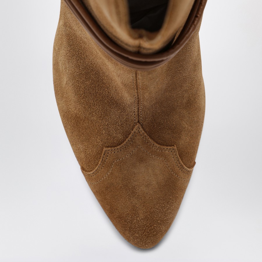 【関税&送料込】Isabel Marant Low Cognac-Coloured Suede Boot ISABEL MARANT Low cognac-coloured suede boot | TheDoubleF