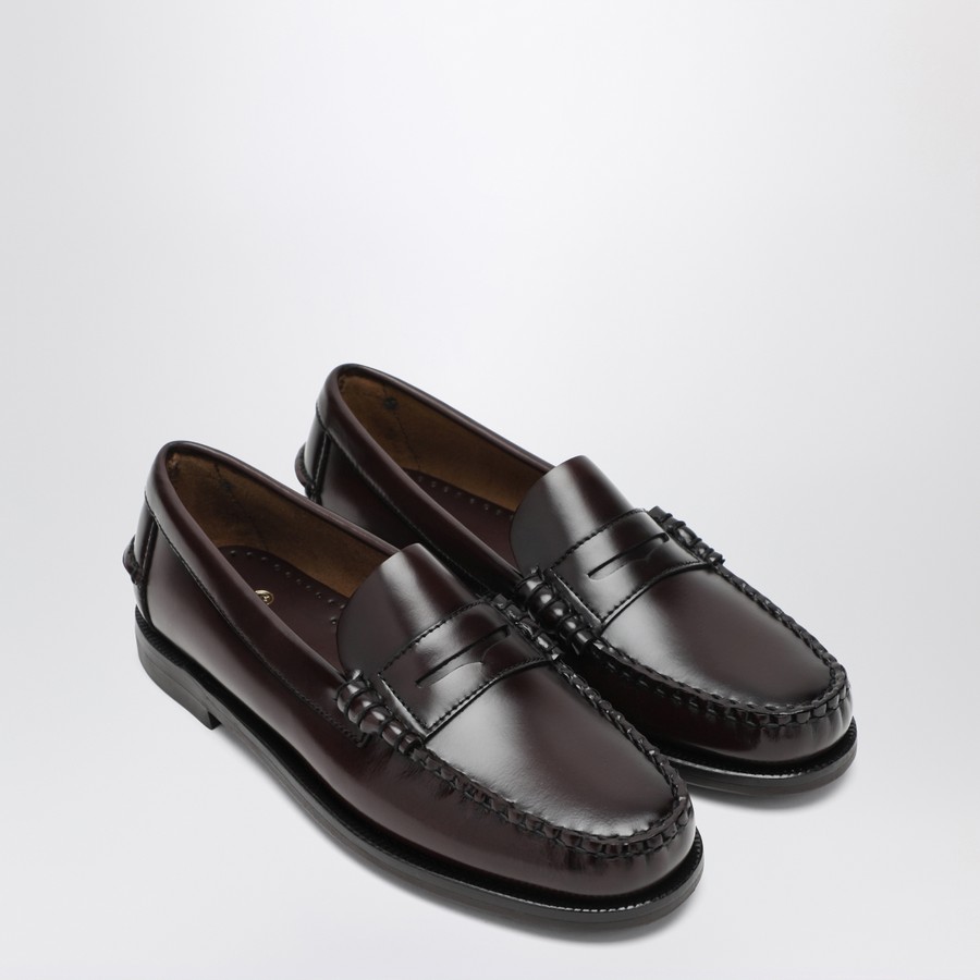Sebago Classic Dan loafer in burgundy brown | TheDoubleF