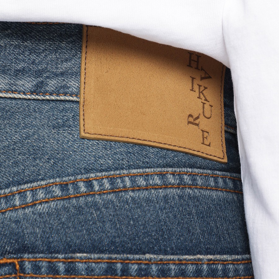 ボトムスその他 HAIKURE Dark blue washed effect jeans HAIKURE Dark blue washed effect jeans | TheDoubleF
