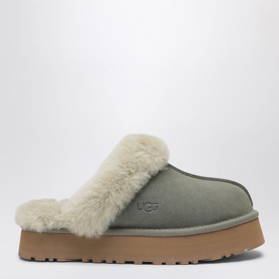 UGG Disquette moss green eather slip-ons | TheDoubleF