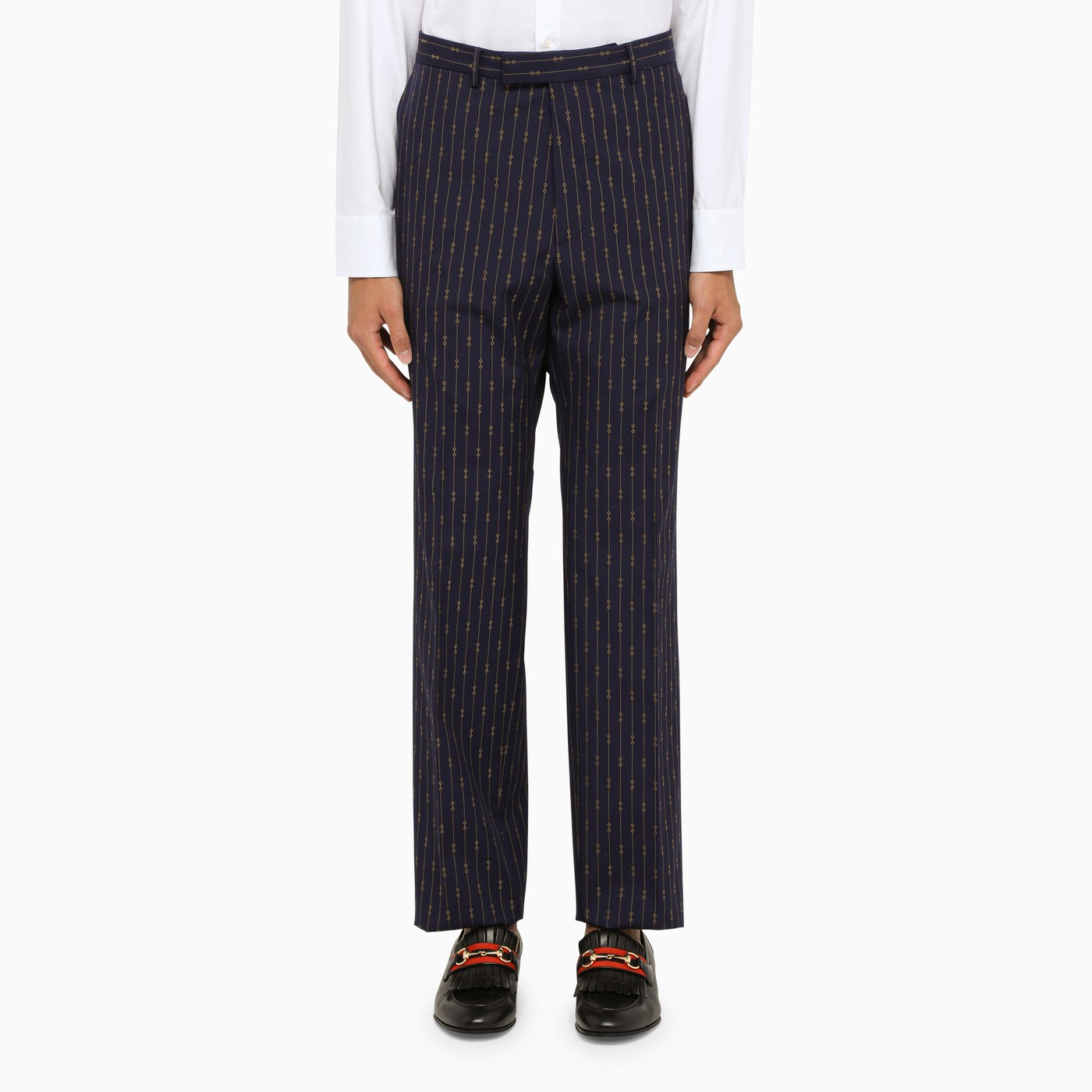 GUCCI Deep blue single-breasted suit | TheDoubleF