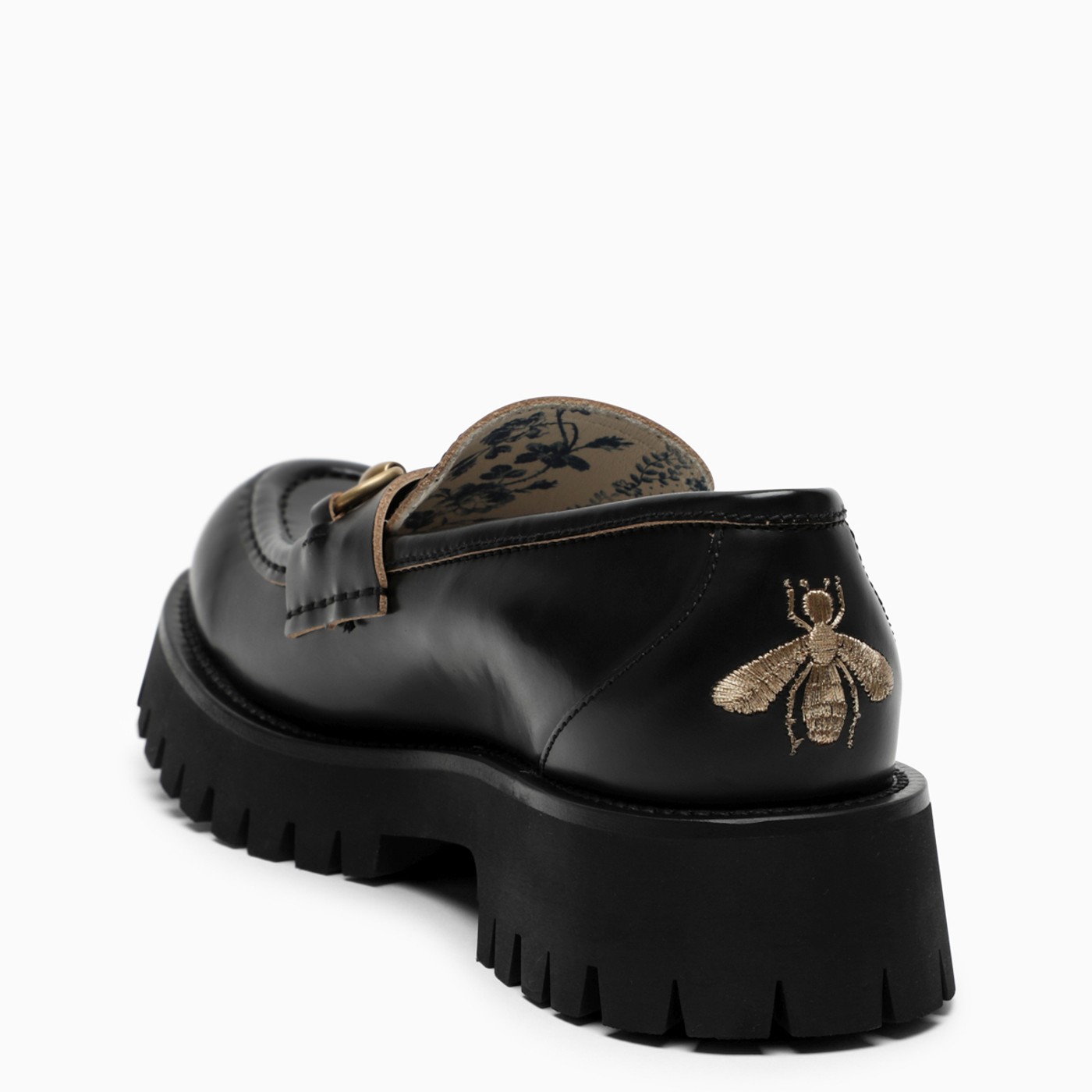 GUCCI Horsebit loafers with black lug soles TheDoubleF