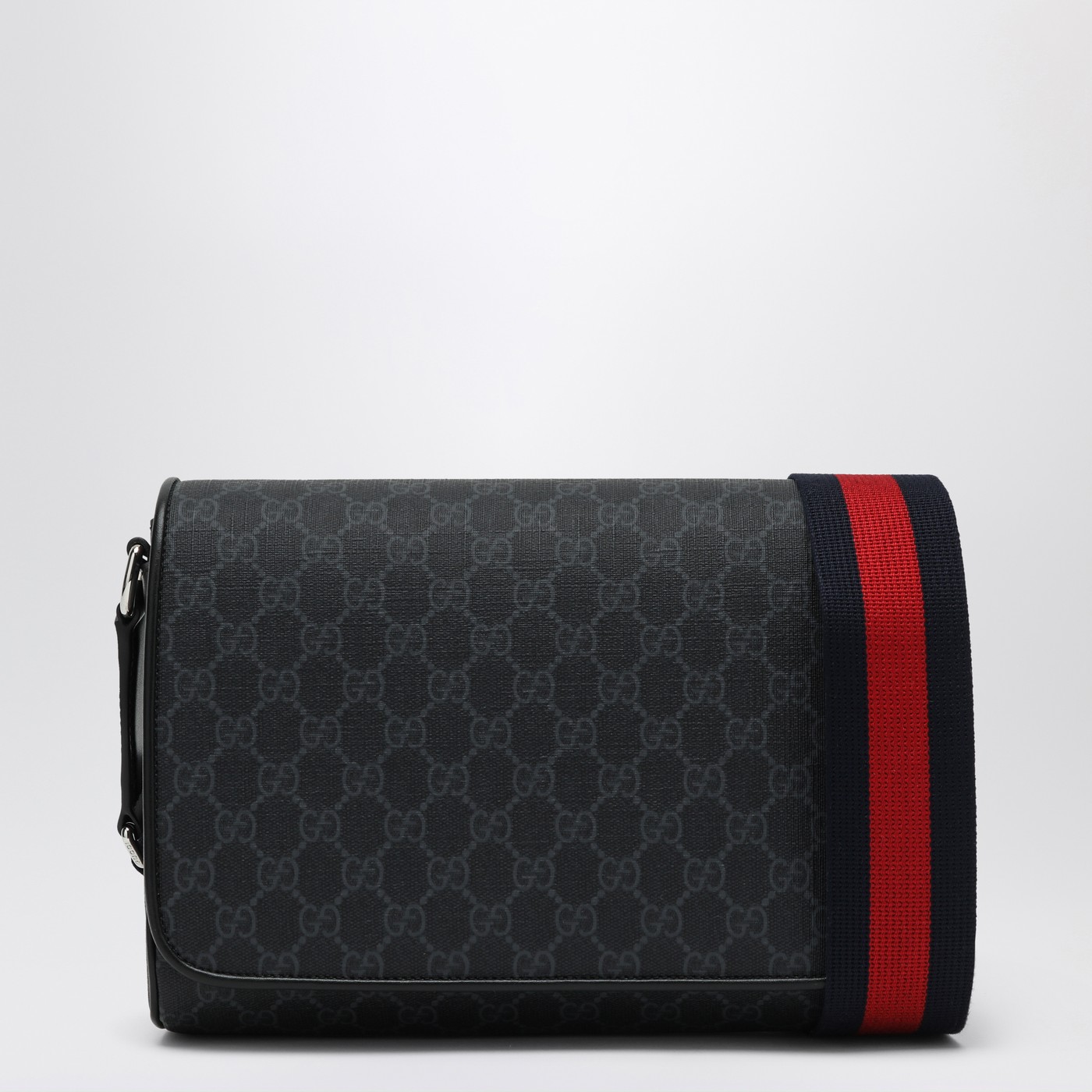 GUCCI GG medium black/gray shoulder bag | TheDoubleF