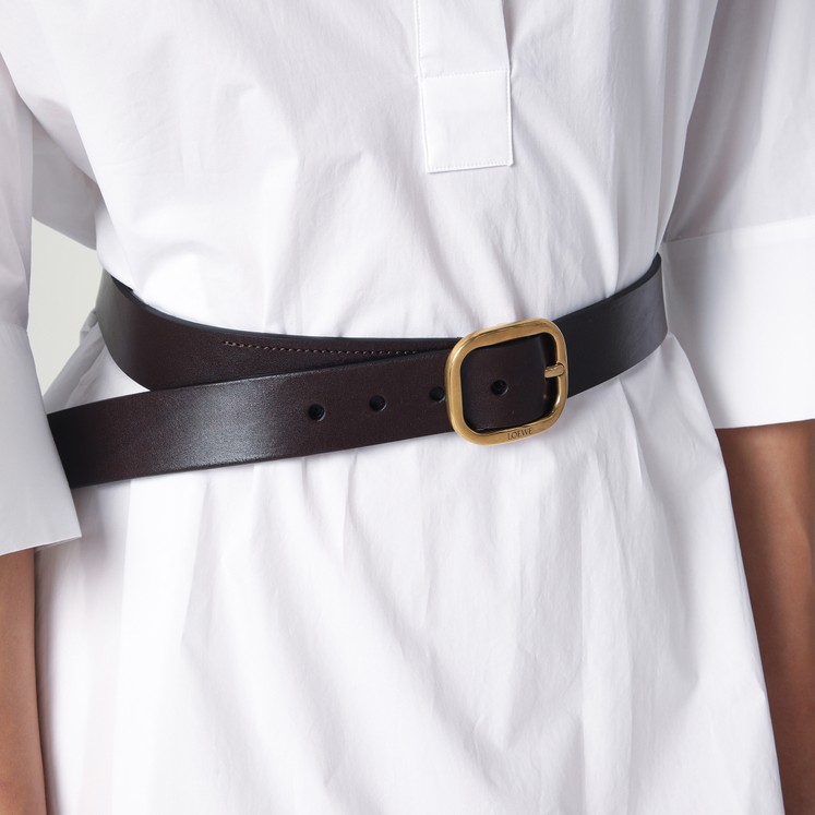 ベルト Loewe Black double leather belt Loewe Black double leather belt | TheDoubleF