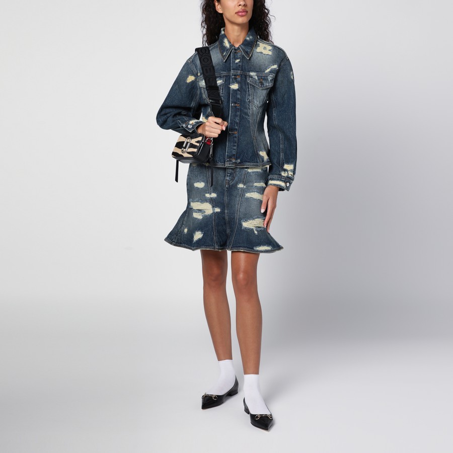 【関税&送料込】Marc Jacobs Washed Denim Jacket With Worn De Marc Jacobs Washed denim jacket with worn details | TheDoubleF