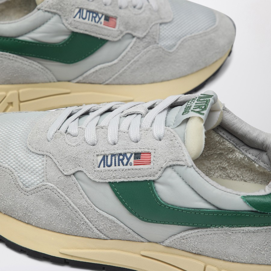 AUTRY｜SNEAKERS (WWLM UT09) WWLM-UT09 - REELWIND LOW MEN SNEAKERS - SUEDE/NET VAPOR/AMAZON