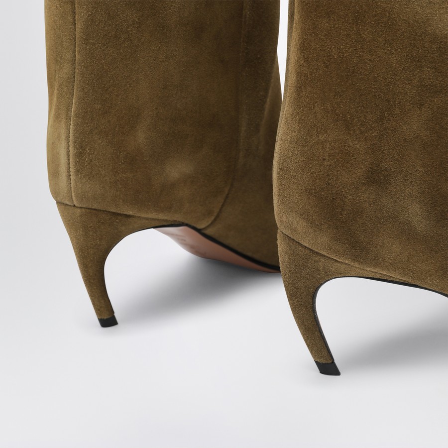 シューズ・サンダルその他 The Attico Lea Military Green high boot Lea'' boot 65mm for Women | THE ATTICO®