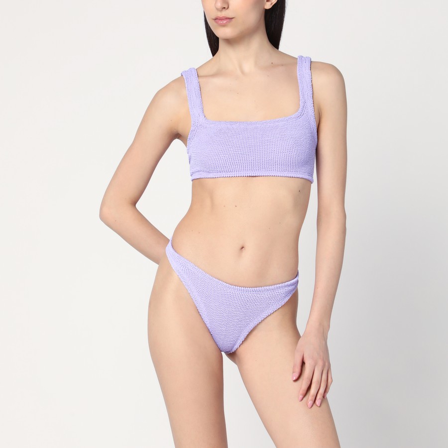 ビキニ HUNZA G Women Swimsuit XANDRANY Purple Xandra bikini in purple - Hunza G | Mytheresa