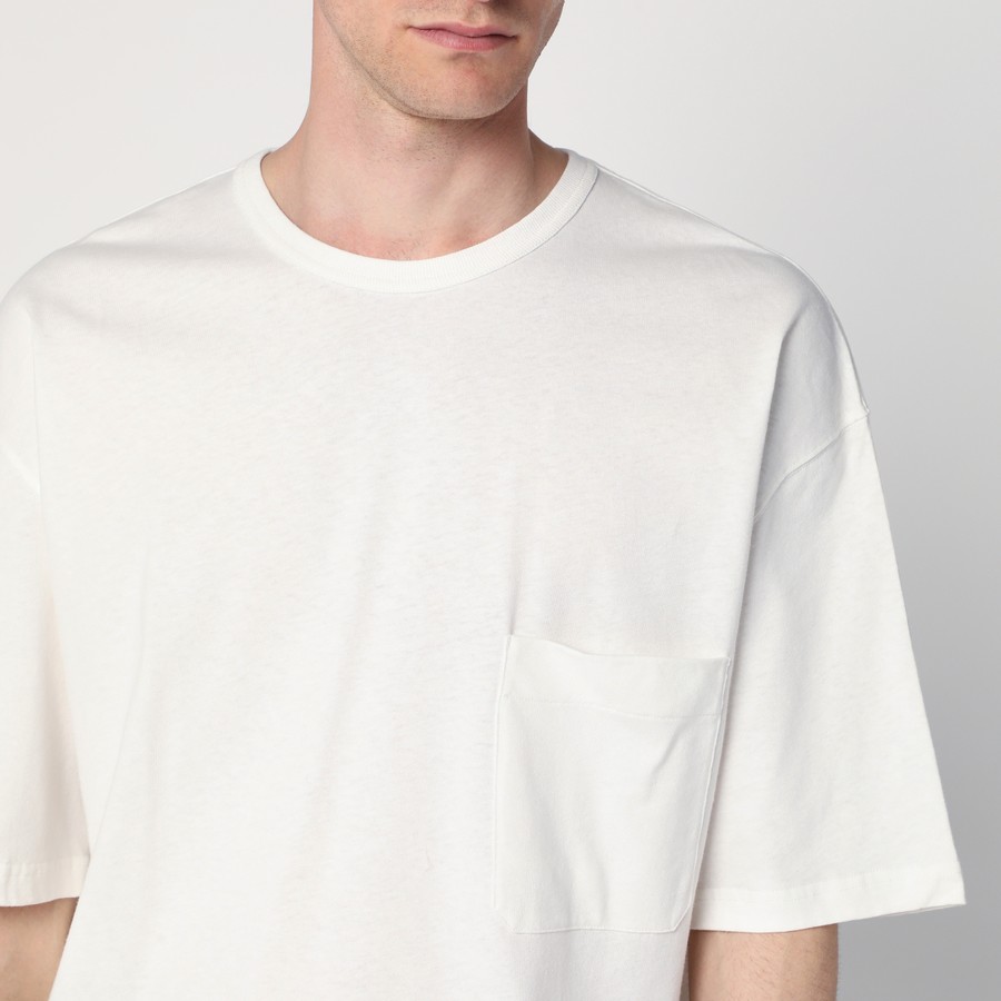 LEMAIRE TO1382LJ1010BK995 関税送料込 LEMAIRE BOXY SS T-SHIRT CHALK TO1382 LJ1010 | BEST PACKING STORE
