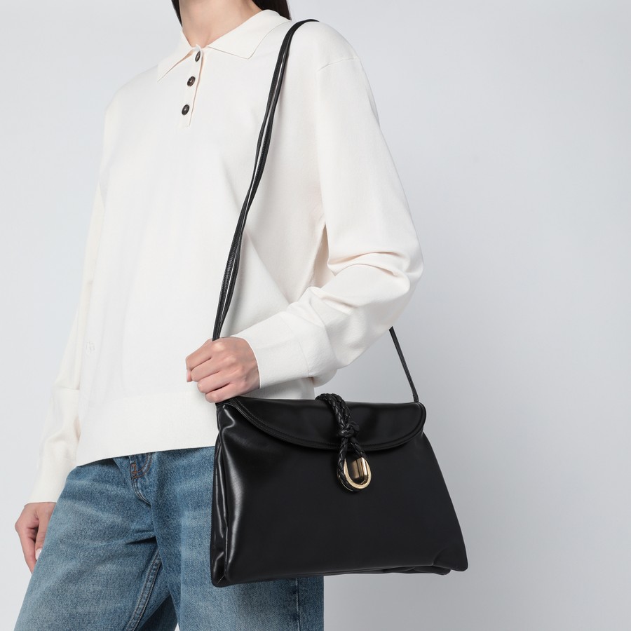 Bottega Veneta Medium-size black Libertà bag | TheDoubleF