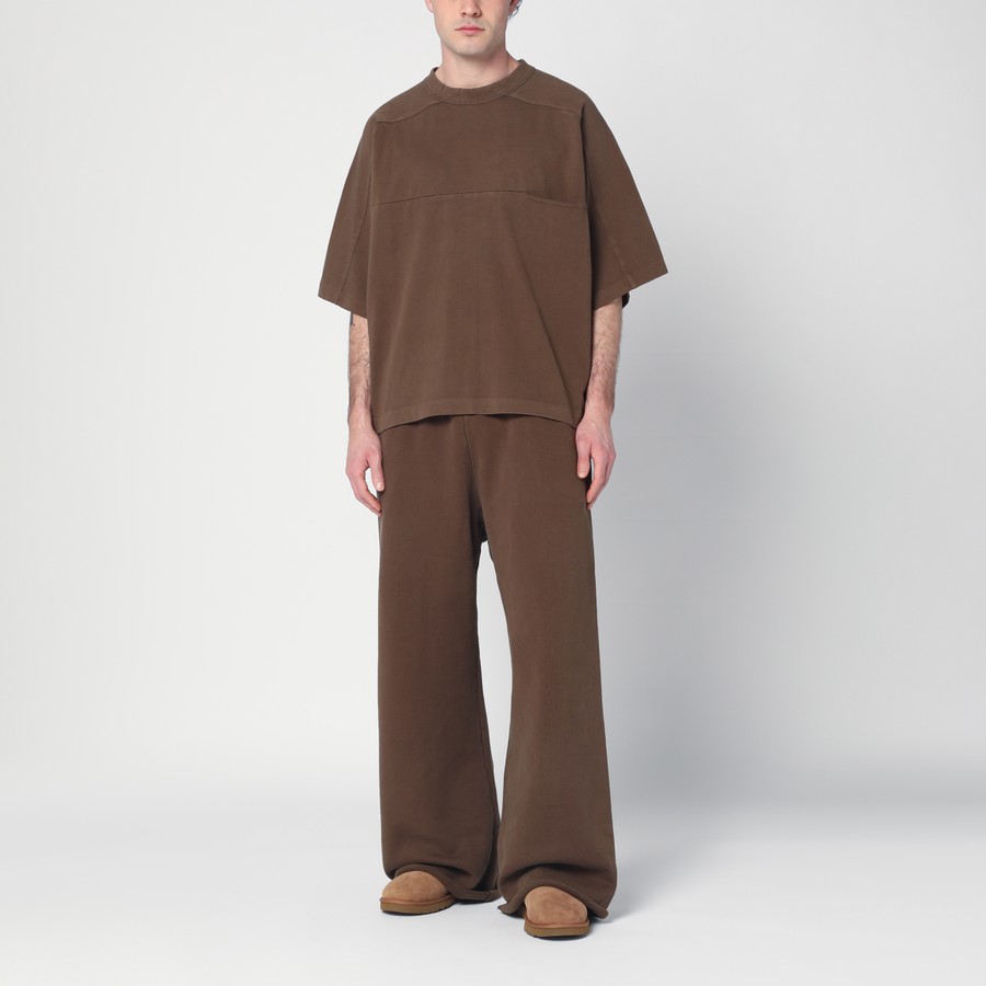 Entire Studios Cotton brown over T-shirt | TheDoubleF