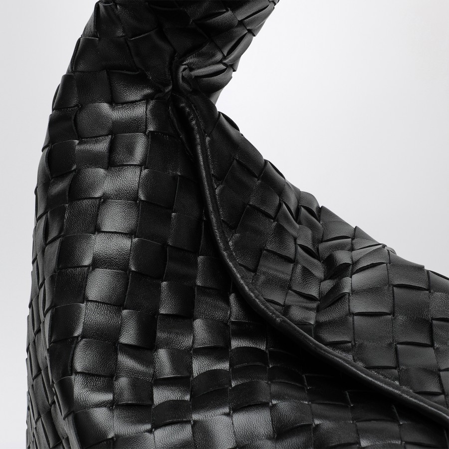 ハンドバッグ BOTTEGA VENETA HAND BAG (763970V3IV1 2360) Bottega Veneta Hop shoulder bag large black | TheDoubleF