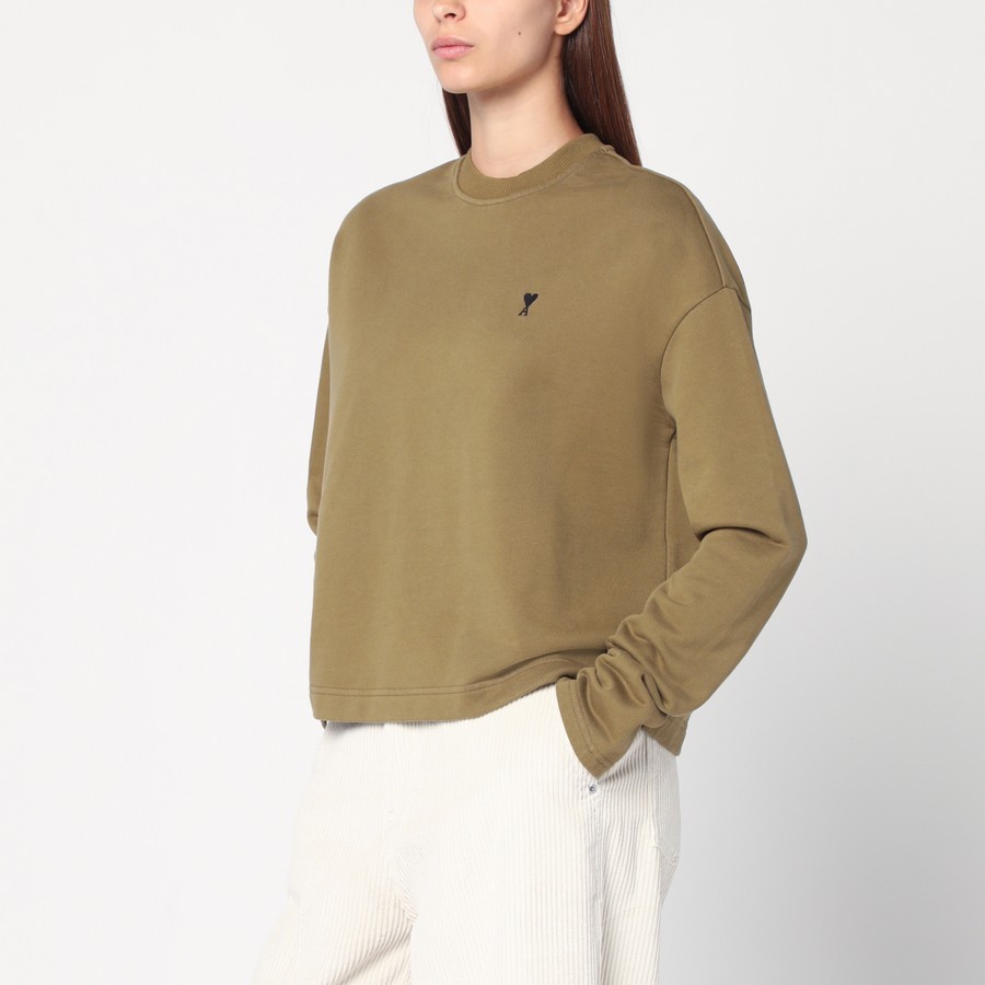 Ami Paris Bronze Ami De Coeur sweatshirt | TheDoubleF