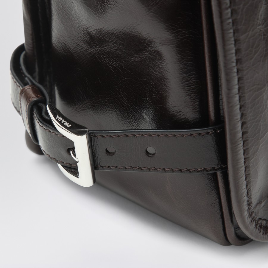 ショルダーバッグ PRADA Men Shoulder Bags 2VD073OOO2CYR F01D6 BROWN Prada Brown shoulder bag with flap | TheDoubleF