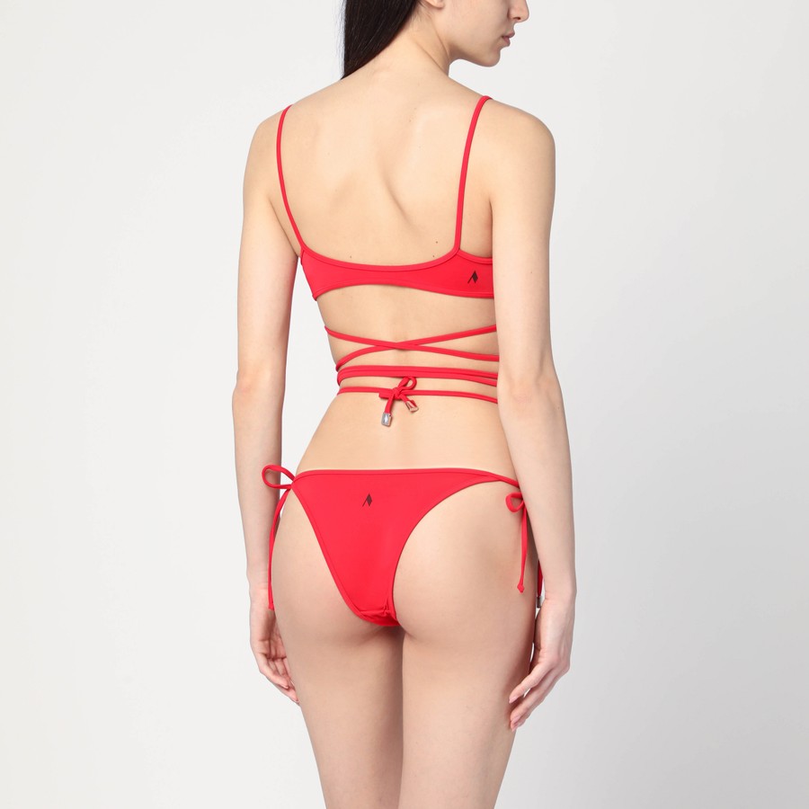 ビキニ THE ATTICO Women Swimsuit 250WBC00009PAA094A 010 RED The Attico abstract-print Bikini | Red | FARFETCH PL