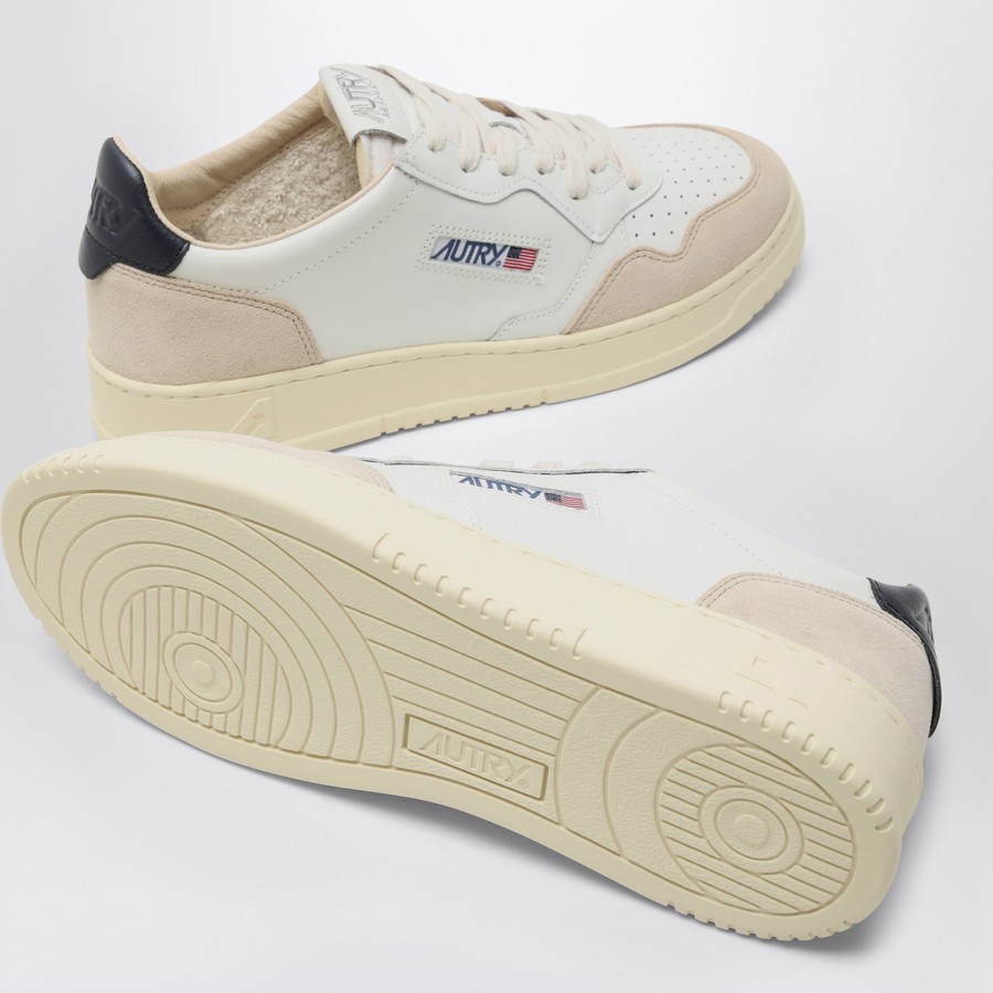 【関税&送料込】Autry Medalist White Blue Leather Trainer AUTRY Medalist white/blue leather trainer | TheDoubleF