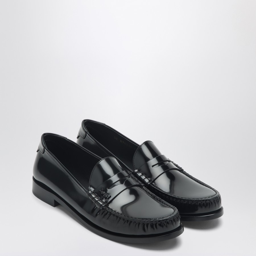 Saint Laurent Black patent leather loafer | TheDoubleF