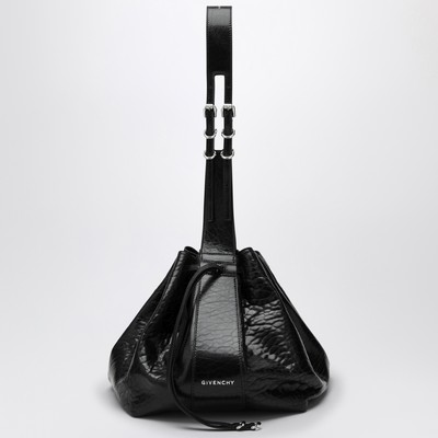 Givenchy ミディアムバケットバッグ ブラック FW24/25 ジバンシィ24年秋バッグ「アンティゴナ キューブ」四角形の